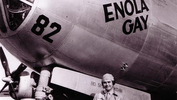 El Enola Gay fue el avión que lanzó la bomba atómica