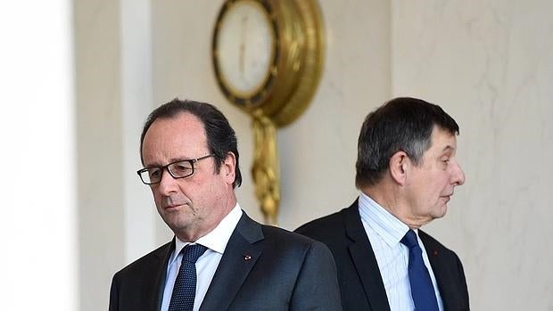 François Hollande después de la reunión del Consejo de Ministros