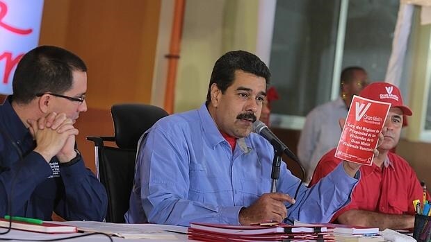 Nicolás Maduro, en un acto institucional