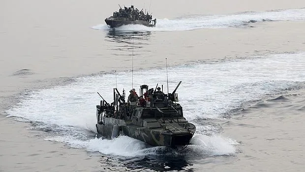 Dos patrulleras estadounidenses como las de la imagen han sido caputadas por la Armada iraní