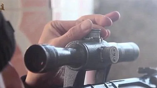 Imagen de la versión yiihadista de "El francotirador"
