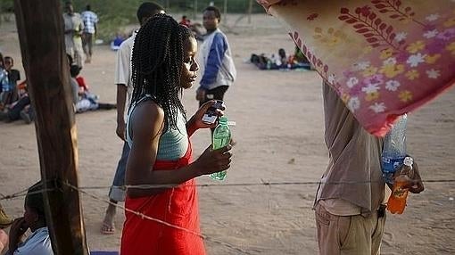 Supervivientes de la matanza de Garissa en un campo de refugiados