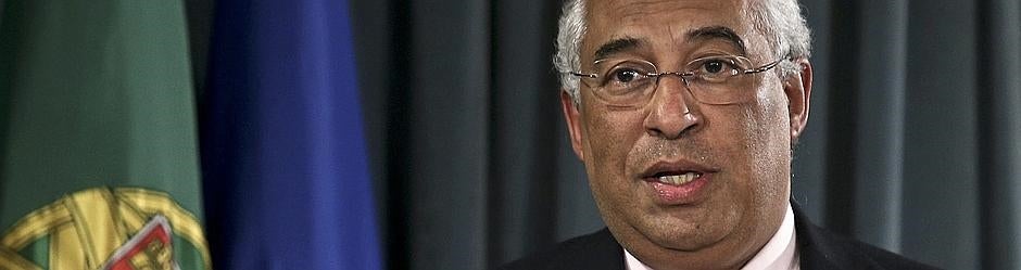 El primer ministro portugués, Antonio Costa, comparece para explicar el resultado de las elecciones presidenciales