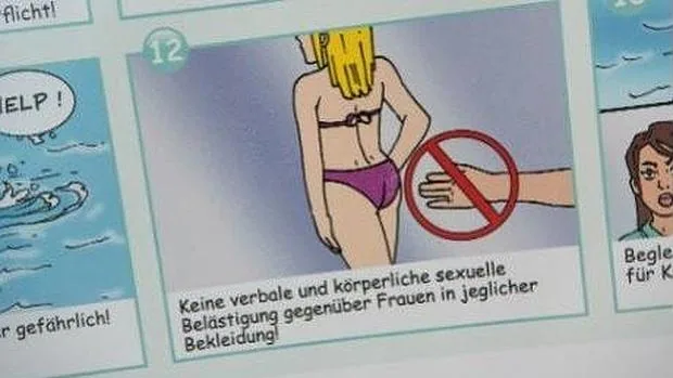 Manual de buen comportamiento en las piscinas alemanas