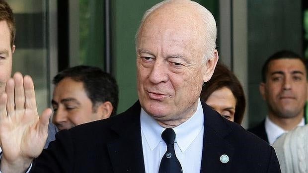 El mediador de Naciones Unidas, Staffan de Mistura