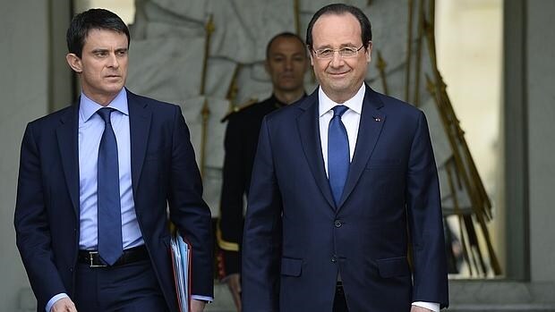 La izquierda francesa se rebela contra el dúo Hollande-Valls