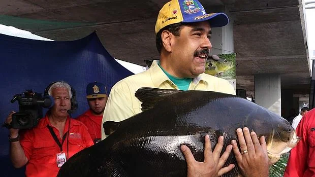 Nicolás Maduro, durante un acto público el pasado domingo en Caracas