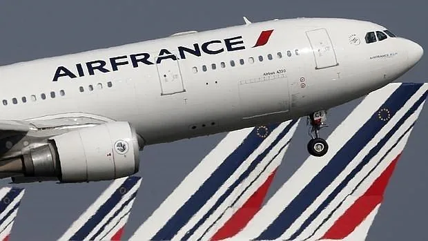 Imagen de archivo de un avión Air France