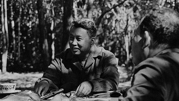 Pol Pot, líder de los Jemeres Rojos
