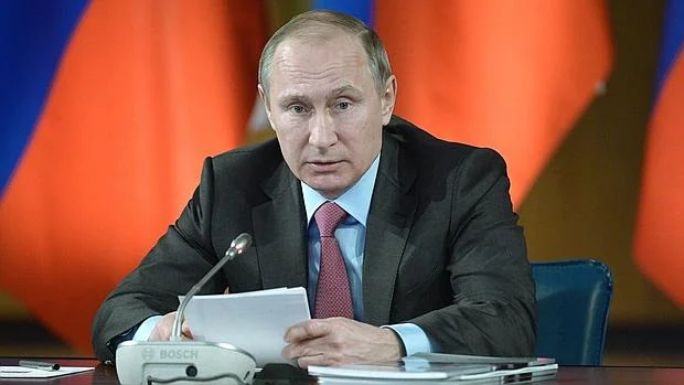 Putin, hoy, durante la rueda de prensa del Consejo Estatal de Rusia celebrado en la ciudad de Yaroslavl