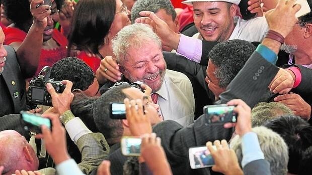 Fotografía del expresidente de Brasil, Lula da Silva