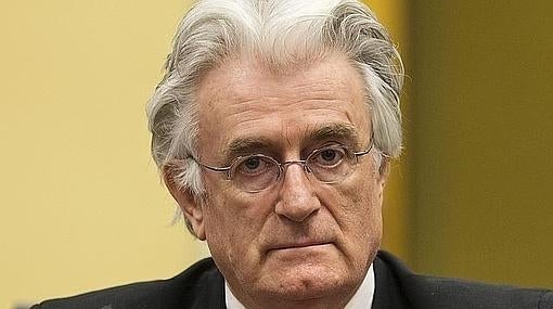 Radovan Karadzic, en su comparecencia ante el Tribunal de La Haya