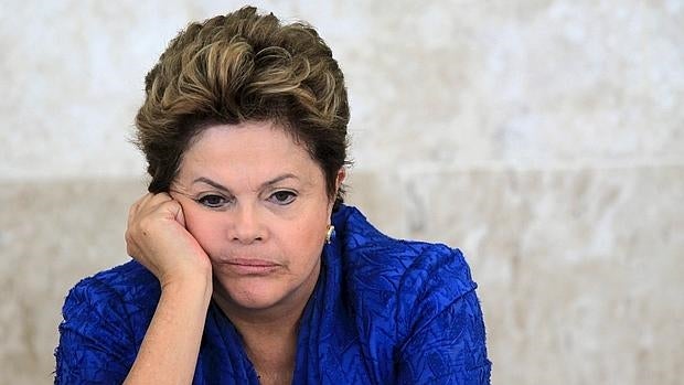 La presidenta Rousseff, en junio de 2013 en una conferencia sobre cambio climático