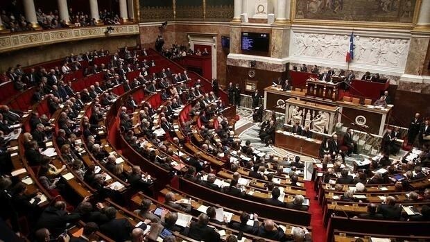 Imagen de la Asamblea Nacional francesa