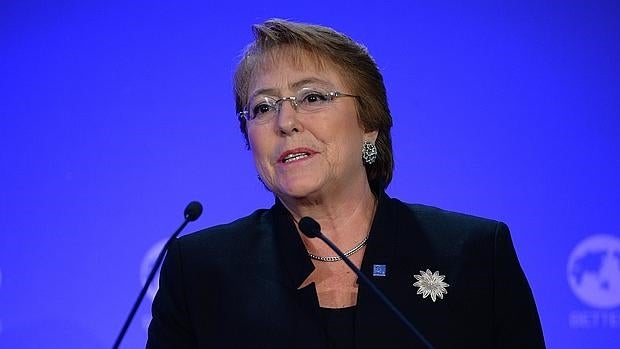 La presidenta de Chile, Michelle Bachelet