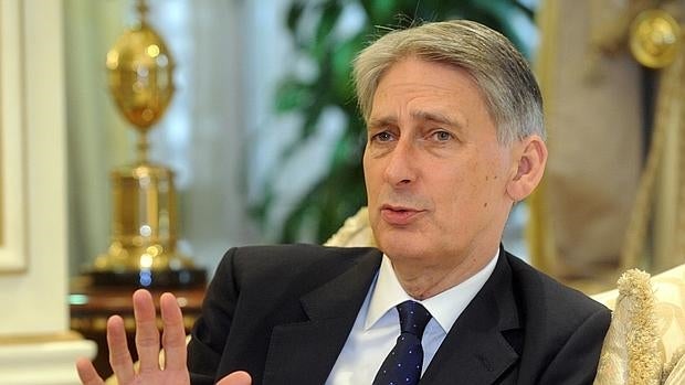 Philip Hammond, ministro británico de Asuntos Exteriores, en una conferencia de prensa en Kwait el pasado 30 de mayo