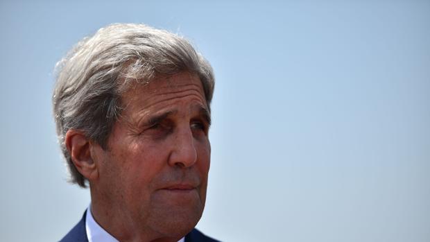 John Kerry, durante su visita a Roma