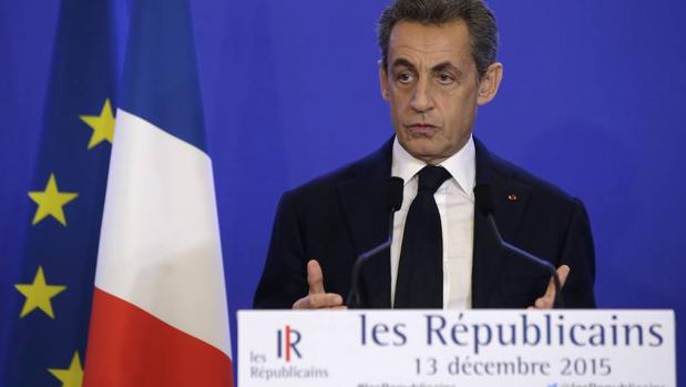 Nicolas Sarkozy, líder del partido Los Republicanos