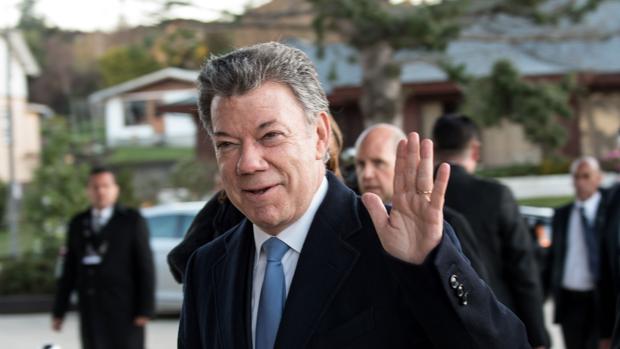 El presidente del gobierno colombiano, Juan Manuel Santos, en una foto de archivo