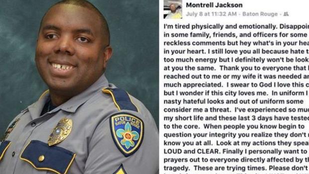 El último y desgarrador mensaje de uno de los policías asesinados de Lousiana en Facebook