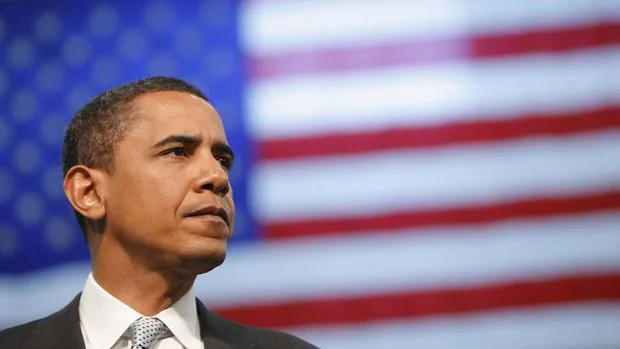 Una fotografía de archivo del presidente Barack Obama de 2008