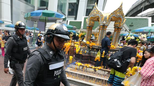 Tailandia ha reforzado la presencia policial tras los ataques realizados la semana pasada en áreas turísticas