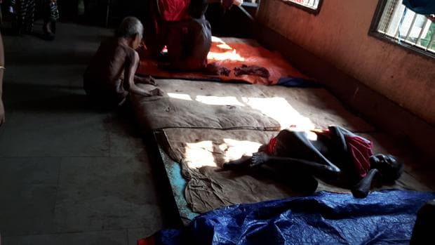 Las fotos de un hospital público para enfermos mentales que avergüenza a India