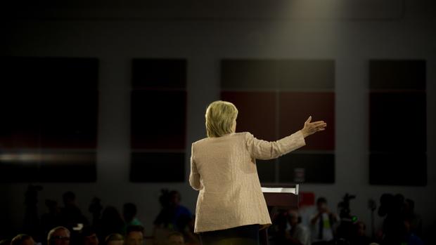 Clinton durante un mitin de campaña el pasado 17 de agosto en Cleveland, Ohio