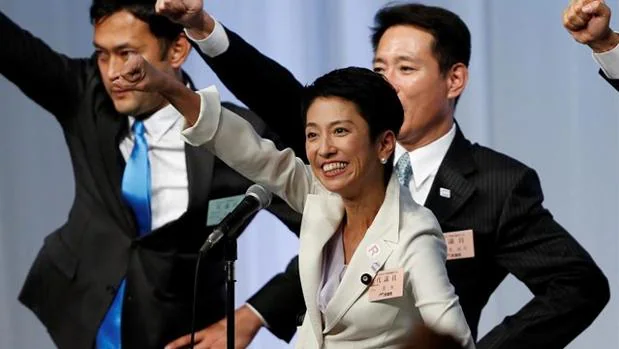 La periodista Renho Murata se ha convertido en la primera mujer que lidera la oposición japonesa, el Partido Democrático (PD)