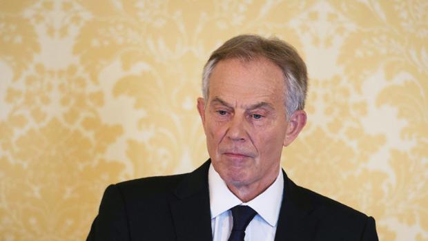Tony Blair, durante una comparecencia ante los medios el pasado mes de julio