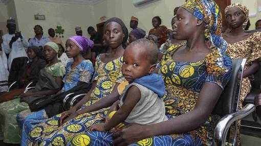 Las niñas liberadas de Boko Haram