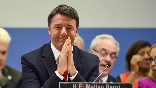 El primer ministro italiano, Matteo Renzi