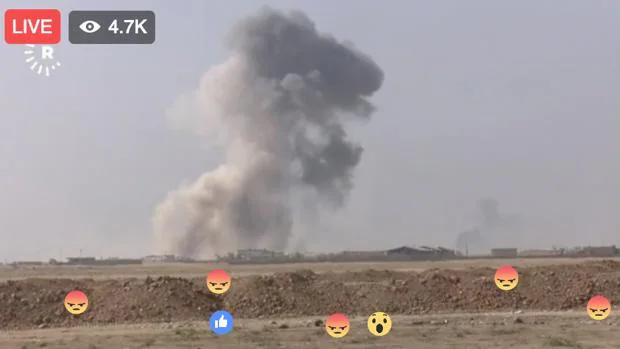 Mosul, la reconquista televisada por Facebook