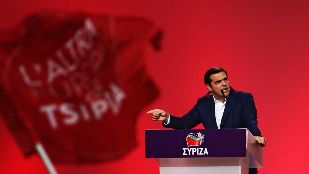 Tsipras, ante el congreso de Syriza