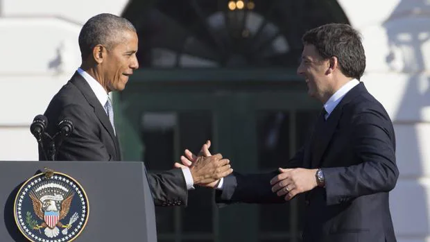 Obama recibe a Renzi en la Casa Blanca