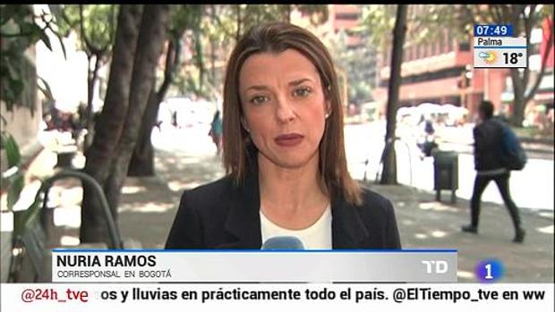 La periodista de TVE Nuria Ramos