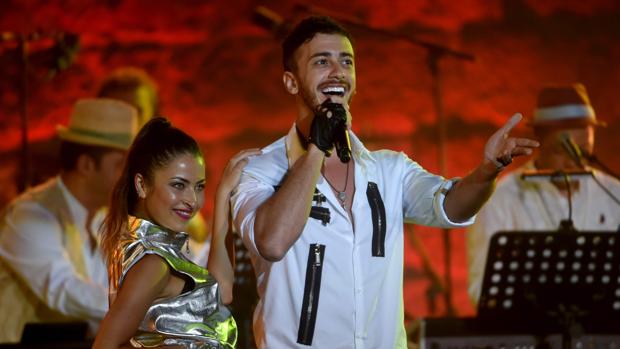 Saad Lamjarred, durante una actuación