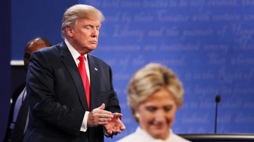 Vídeo del tercer debate presidencial protagonizado por Donald Trump y Hillary Cliton