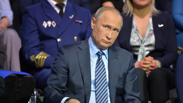 Vladimir Putin, en un foro organizado en Moscú