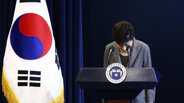La presidenta de Corea del Sur, Park Geun-hye