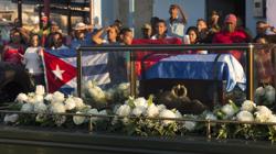 Los restos de Fidel Castro descansan ya en Santiago de Cuba