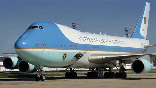 Imagen del Air Force One, el avión que utiliza el presidente de EE.UU. para sus traslados oficiales