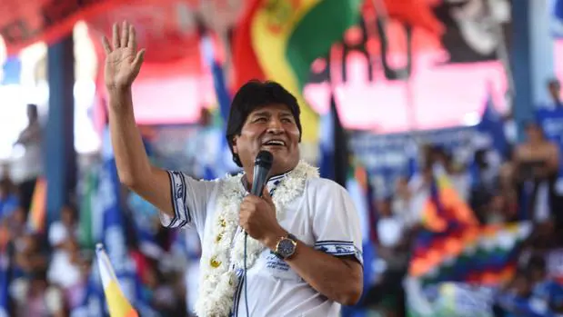El presidente de Bolivia, Evo Morales, participa en el congreso del Movimiento Al Socialismo (MAS)