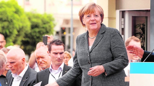 Angela Merkel, cuando anunció que se presentaba a un cuarto mandato