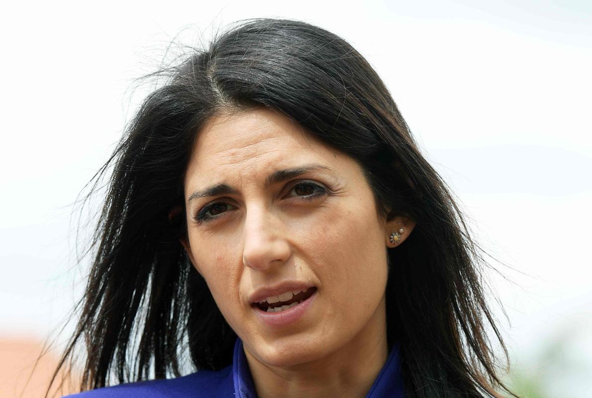 Virginia Raggi, en una imagen de archivo