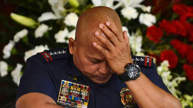 El jefe de la Policía nacional filipina, Ronald de la Rosa