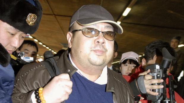 Kim Jong-nam, hermanastro del dictador de Corea del Norte, a su llegada al aeropuerto chino de Beijing en 2007