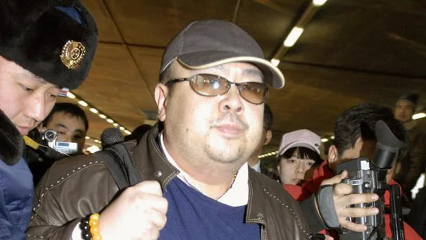 Kim Jong-nam, hermanastro del dictador de Corea del Norte, a su llegada al aeropuerto de Beijing en 2007
