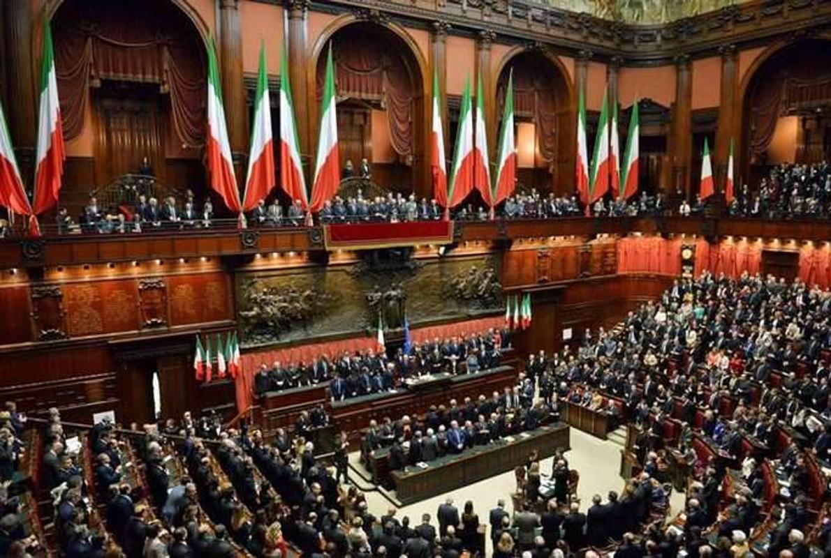 Imagen del Parlamento italiano