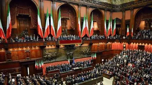 Imagen del Parlamento italiano